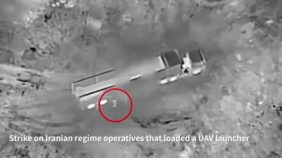 IDF Strikes Iranian UAV Facilities With Precision Footage.