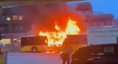Man Sets Himself on Fire Aboard Swiss Bus, Six Dead.