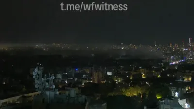 Israeli Airstrikes Hit Hezbollah in Beirut's Dahieh Suburb.