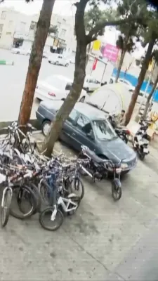 Close-Up Footage Shows Basij Commanders Killed in Tehran.