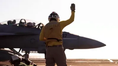 FRESH FOOTAGE: CENTCOM Pounds Iranian Military Targets in Precision Strikes.