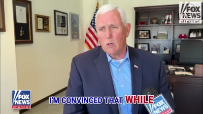 Former VP Pence Critiques Republican Direction Under President Trump.