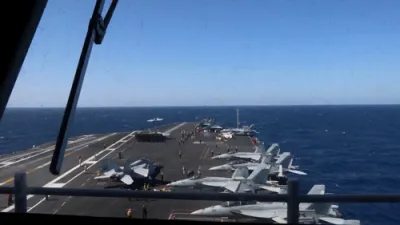 CENTCOM Footage Shows Carrier Operations in Iran Campaign.