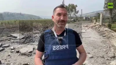 Israeli Airstrike Hits Near Reporter Covering Lebanon Conflict.