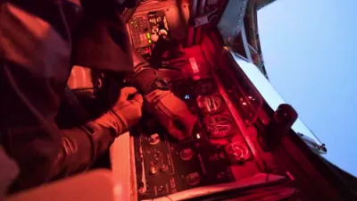 U.S. Air Force Demonstrates Mid-Air Refueling Capability.