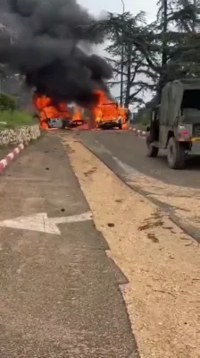 BREAKING: Fatal Missile Attack Hits Northern Israeli Kibbutz Near Lebanon.