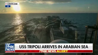 NEW: USS Tripoli Deploys 2,000 Marines to Arabian Sea.