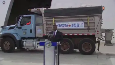 THIS CAN'T BE REAL: Chicago Mayor Unveils &ldquo;Abolish ICE" Truck After Fatal Shooting.