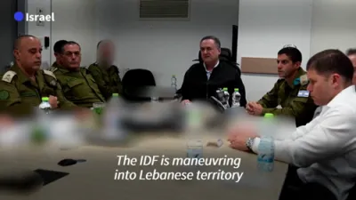 Israel Moves Deeper Into Lebanon to Secure Border Zone.