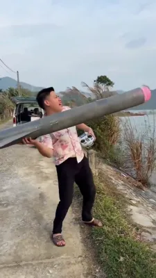 Not a Good Idea: Large RC Plane Flies Over Waterway.