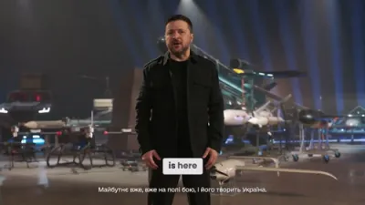 Zelenskyy Unveils Robot-Led Battlefield Victory in Ukraine.