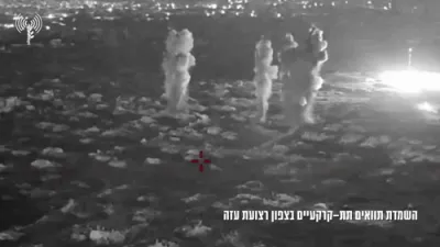IDF Destroys Four Gaza Tunnels in Coordinated Operation.
