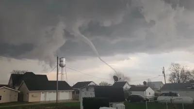 Iowa Rope Tornado Sparks Panic as Violent Storms Unleash 89 MPH Winds.
