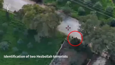 IDF Releases Drone Footage of Hezbollah Cells Eliminated in Lebanon.