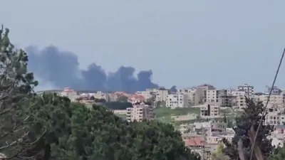 IDF Targets Hezbollah Funding Network in Southern Lebanon Strike.