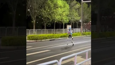 Humanoid Robots Face Brutal Half Marathon Test in Autonomous Breakthrough Race.