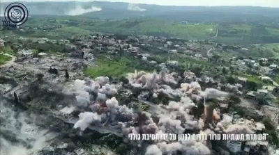 IDF Destroys Hezbollah Infrastructure in Southern Lebanon Strikes.
