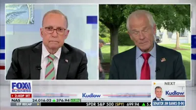 Peter Navarro Says U.S. Tax Refunds Hit Historic High Under Trump Plan.