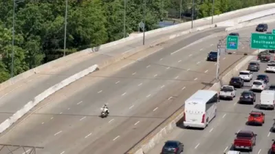 King Charles Travels Through Washington DC to New York Under Presidential-Level Security Motorcade Protection.