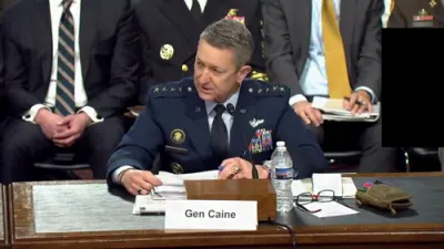 Gen. Dan Caine warns Congress of escalating battlefield risks, urges rapid U.S. adaptation.
