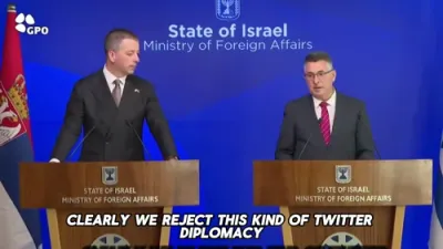 Israeli FM Condemns &ldquo;Twitter Diplomacy" After Zelenskyy Grain Shipment Accusation.