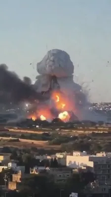 💥&nbsp;BIG EXPLOSION: Malta Fireworks Factory Erupts In Massive Blast Sending Shockwaves Across Island.
