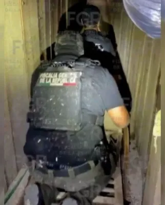 Mexican Authorities Uncover Cartel Tunnel Reaching Street Inside San Diego.