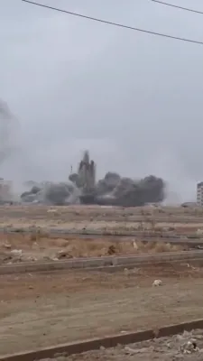 New Video Show March Strike On IRGC Positions In Nesim City Tehran.