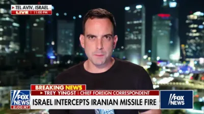 🚨BREAKING: Fox News' Trey Yingst Reports Trump Reaction After Iran Launches Missile Attacks On Israel.