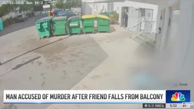 Surveillance Footage Captures Man Thrown From 25th Floor Miami Beach Condominium Building Death Shocking Body Camera Video Emerges.