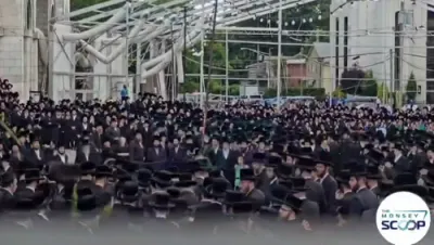 Heartbreaking Farewell in Rockland: Yesterday, Thousands Mourn Passing of Rebbetzin Miriam Twersky A"H Amid Powerful Community Unity.