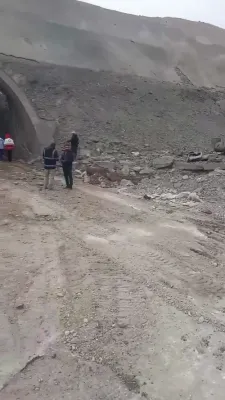 New Rescue Crew Footage Shows the Devastating Scale of the Damage Iran Tunnels Struck by U.S. and Israeli Forces to Trap Hidden Missile Launchers Inside.