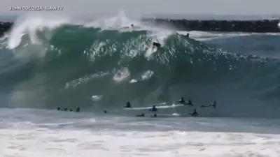 Historic 20-Foot Monster Waves Slam Southern California Triggering Nearly 100 Dramatic Rescues and Urgent Safety Warnings.