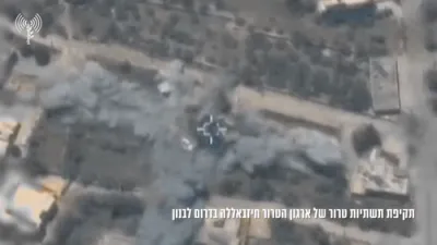 Seven Hezbollah Fighters Killed Operating from Secret Tunnel as Air and Artillery Join Assault.