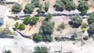 IDF Destroys Hidden Hezbollah Missile Launcher In Powerful Southern Lebanon Strike.