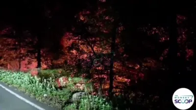 Heroes in Action: Multiple Fire Departments Quickly Extinguish Shed Fire in Stony Point Saving Nearby Homes.