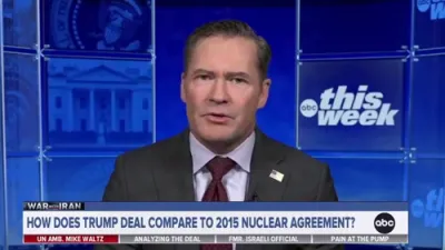 Mike Waltz Promises America Won't Repeat Obama JCPOA Blunder: No Pallets of Cash and No Massive Loopholes for Iran.