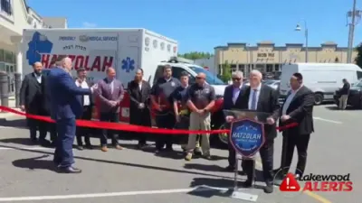 LAKEWOOD: Avi Schnall Secures $400,000 Grant For Hatzolah Emergency Response Expansion.