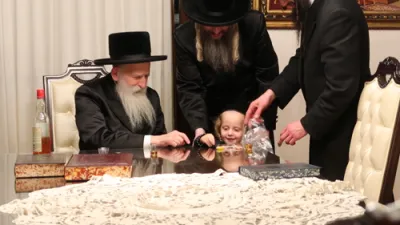Chalakka Simcha for the Son of the Av Beis Din Pshevorsk Williamsburg Shlit"a