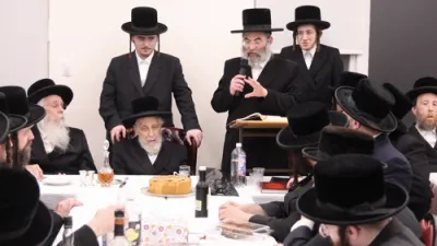Start of Sefer Torah Writing for the Liska Rebbe Shlit"a