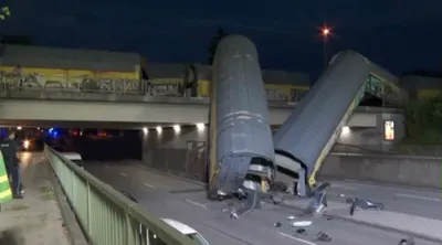 One Dead After Two Freight Trains Collide in Munich, Derailing Wagons in Shocking Crash.
