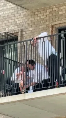 Hatzalah Rescues Child's Foot Caught in Grates