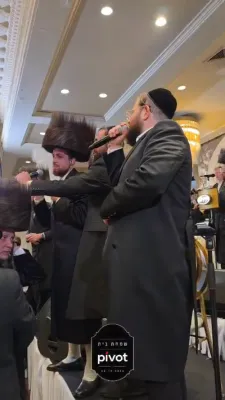 Lively Wedding at R' Shloimi Steinmetz's Home