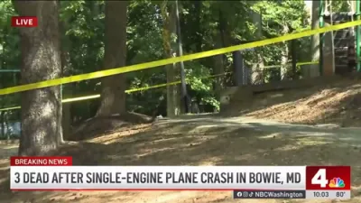 Small Plane Goes Down in Maryland, Killing Three Israeli Nationals.