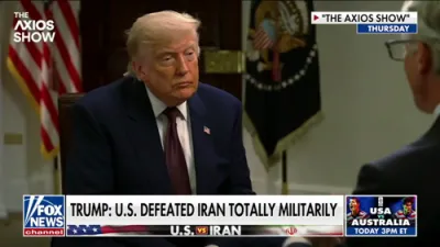 "It Probably Is Unconditional Surrender!" Trump Reveals Full Scale of Iran Defeat.
