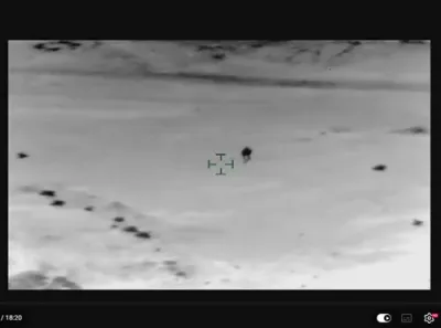 American Pilot Reveals Iran's Advanced Jellyfish-Style Drone Armada in April.