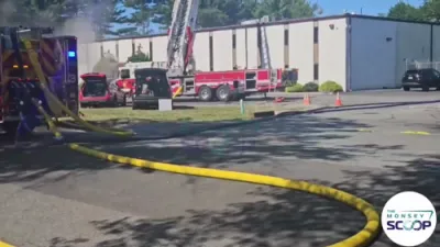 Huge Fire Erupts at Dr. Wellme Facility in New York &ndash; Hazmat Teams Rush to Scene.