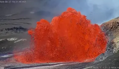 Hawaii on Fire Again &mdash; Kīlauea's 50th Eruptive Episode Sends Lava Shooting Into the Heavens.