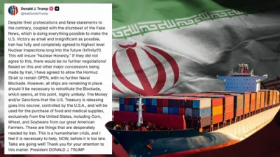 Trump Claims Iran Agrees to Indefinite Nuclear Inspections.