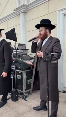 The wedding day is often called a personal Yom Kippur. The niggun especially touched the heart under the chuppah 🤍